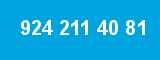 924 211 40 81